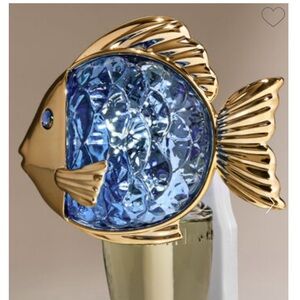🐟 “Fiber Optic Blue Fish” by BBW, 24/7 Nighlight Wallflowers Fragrance Plug, NWT